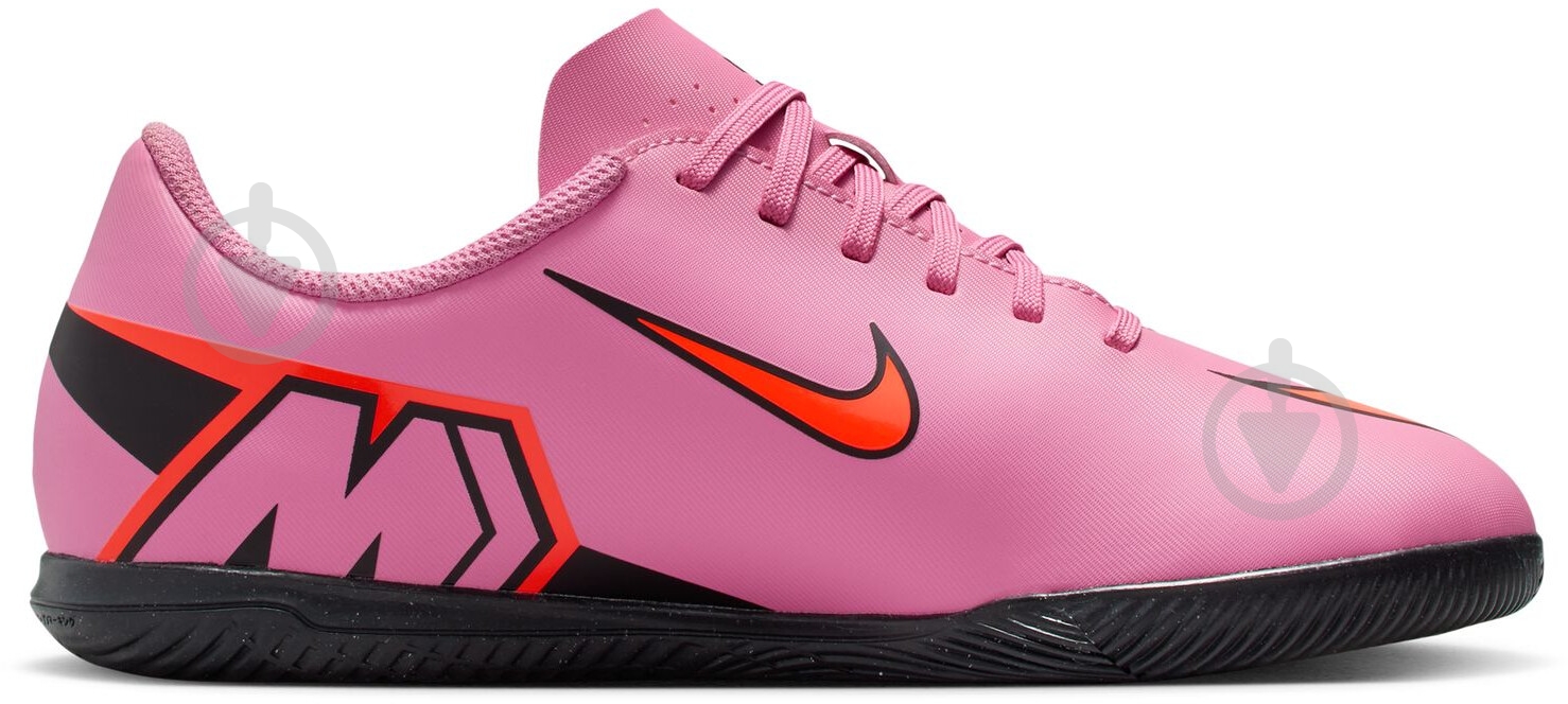 Футзальне взуття Nike Jr. Mercurial Vapor 16 Club FQ8289-600 р.33,5 рожевий - фото 2 Футзальне взуття Nike Jr. Mercurial Vapor 16 Club FQ8289-600 р.33,5 рожевий - фото 2