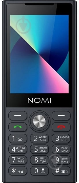 Мобильный телефон Nomi i2841 black 1111277 - фото 2 Мобильный телефон Nomi i2841 black 1111277 - фото 2