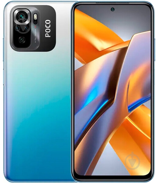 Смартфон POCO M5s 4/64GB blue (976261) - фото 1