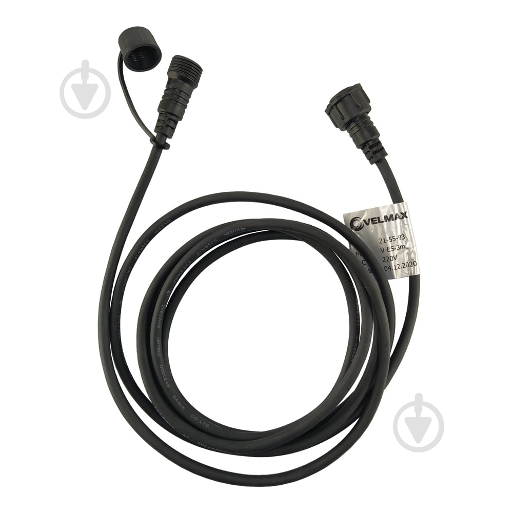 Подвес с коннектором для осветительного прибора с кабелем и цоколями 3 м черный 21-55-93 - фото 1 Подвес с коннектором для осветительного прибора с кабелем и цоколями 3 м черный 21-55-93 - фото 1