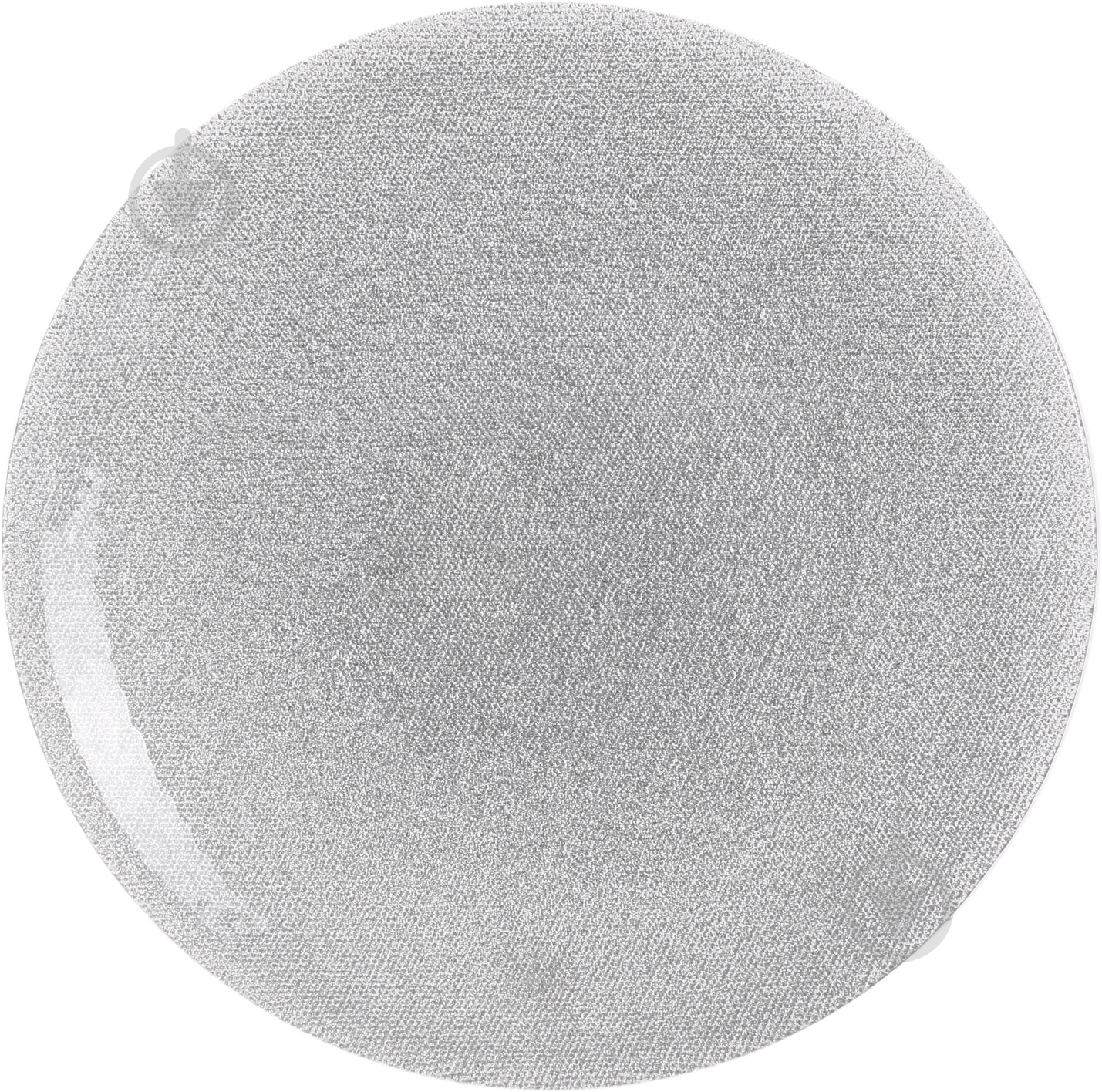 Блюдо Dekor Cam Seta 33 см срібне - фото 1 Блюдо Dekor Cam Seta 33 см срібне - фото 1