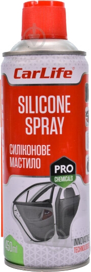 Смазка CarLife Silicone spray (CF450) 450 мл - фото 1