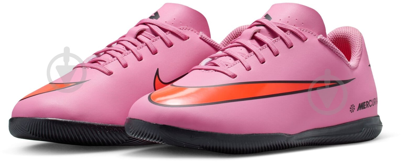Футзальне взуття Nike Jr. Mercurial Vapor 16 Club FQ8289-600 р.38 рожевий - фото 5 Футзальне взуття Nike Jr. Mercurial Vapor 16 Club FQ8289-600 р.38 рожевий - фото 5