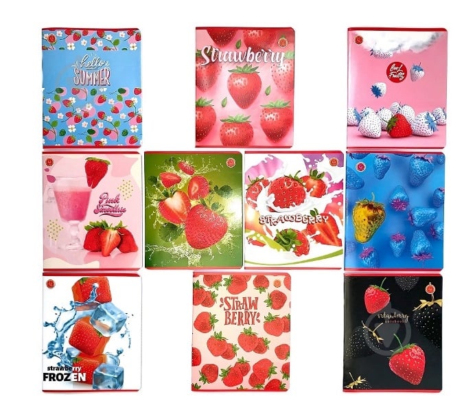 Тетрадь 36 листов клеточка серия Ароматный (Клубника) Тетрада - фото 1