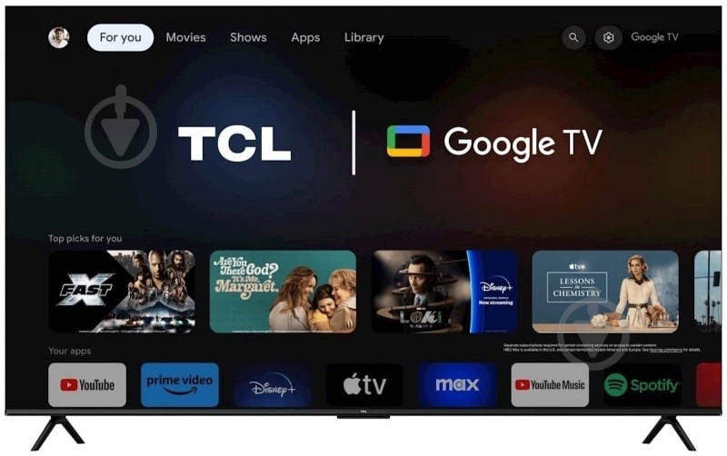 Телевизор TCL 85P69B - фото 2