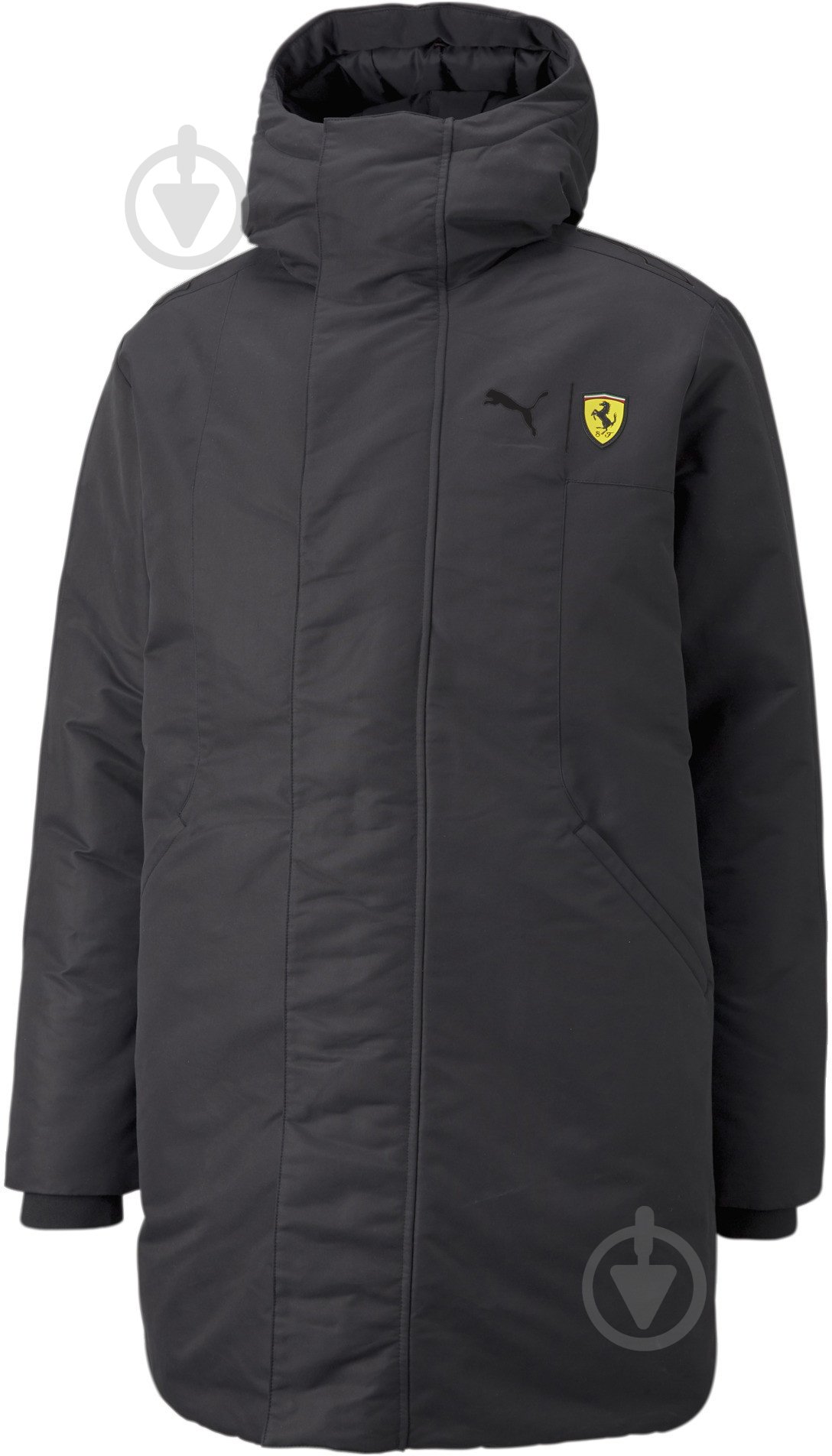 Куртка-парка мужская демисезонная Puma Ferrari Race Collab Pdd Jkt 53163701 р.XL черная - фото 1 Куртка-парка мужская демисезонная Puma Ferrari Race Collab Pdd Jkt 53163701 р.XL черная - фото 1