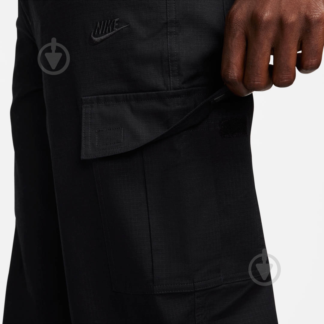 Штани Nike M NK CLUB CARGO PANT FZ5765-010 р. 32-32 чорний - фото 4