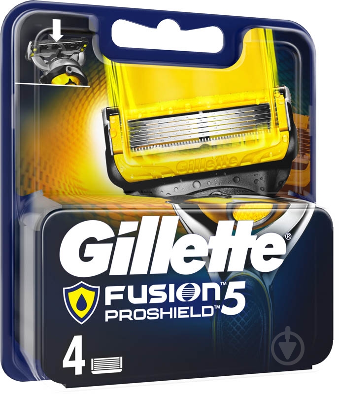 Сменный картридж Gillette Fusion 5 Proshield 4 шт. - фото 3