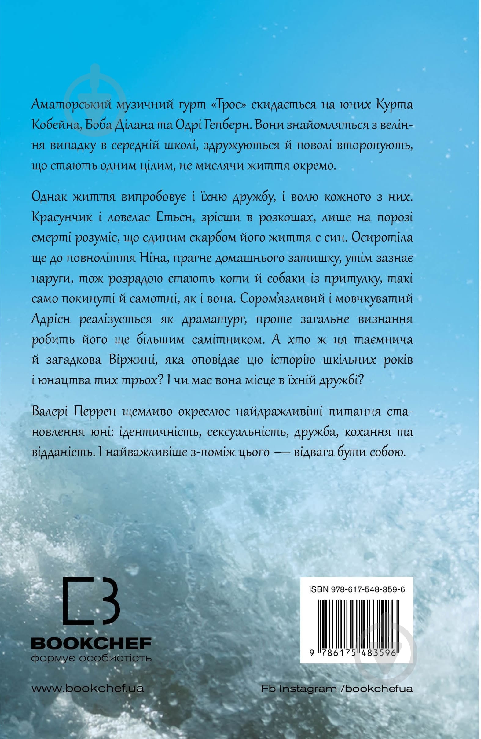 Книга Валері Перрен «Троє» 978-617-548-359-6 - фото 3