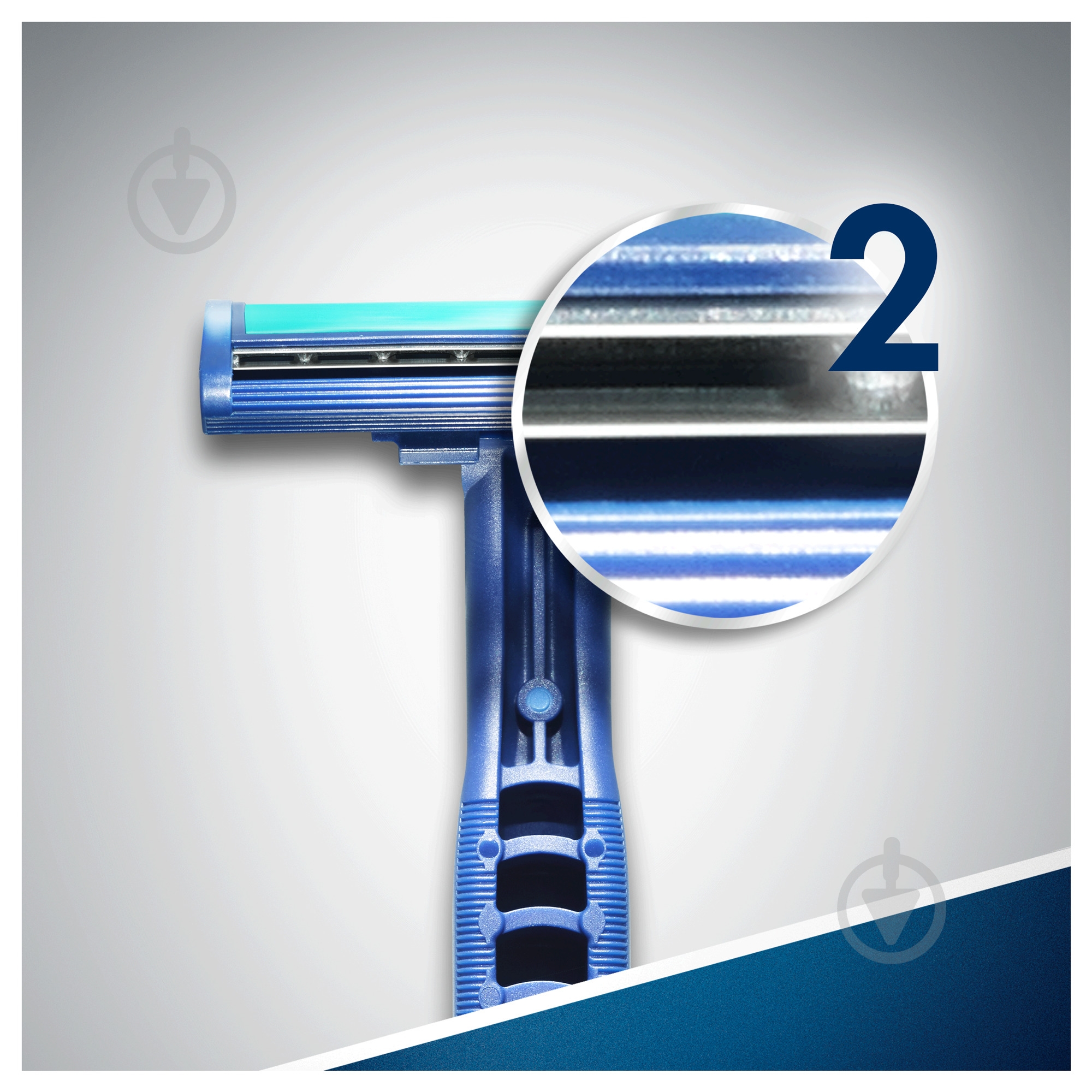 Станки одноразовые Gillette BLUEII Plus 3 шт. - фото 8