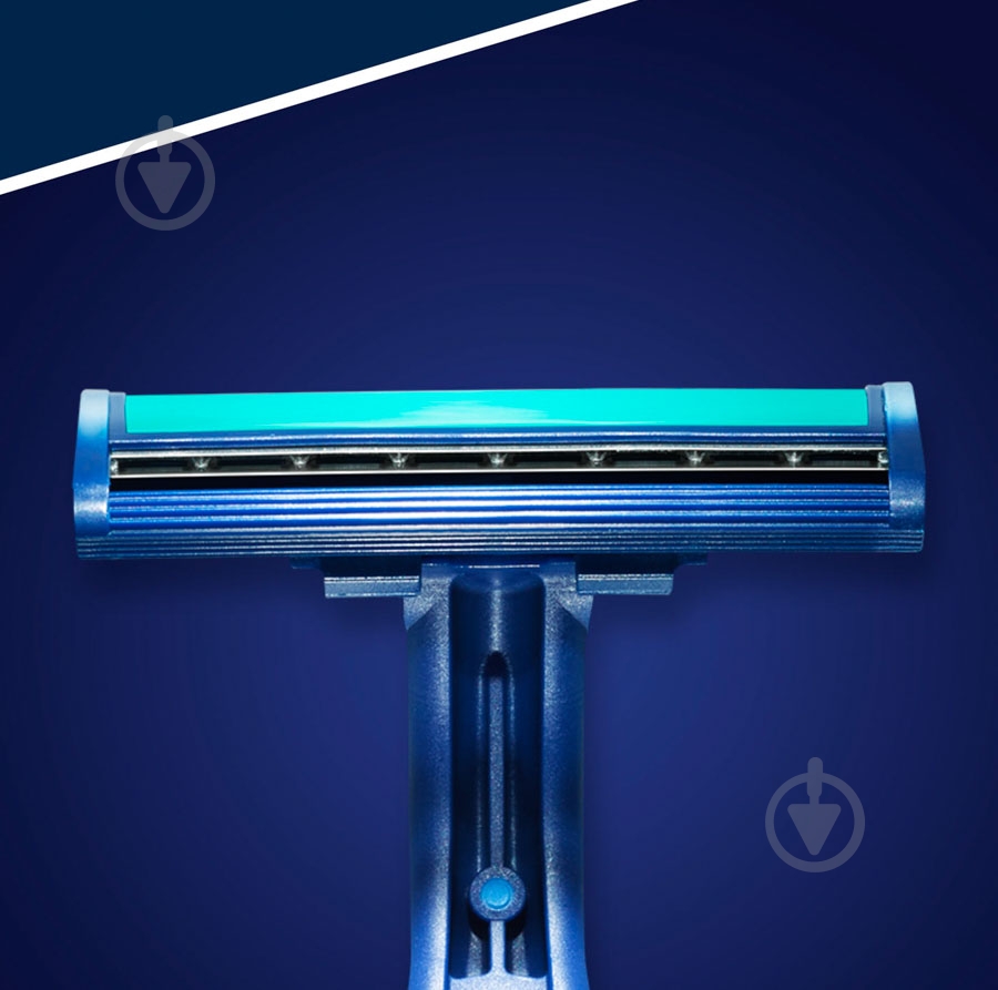 Одноразовая бритва Gillette Blue II Plus 10 шт. - фото 5 Одноразовая бритва Gillette Blue II Plus 10 шт. - фото 5