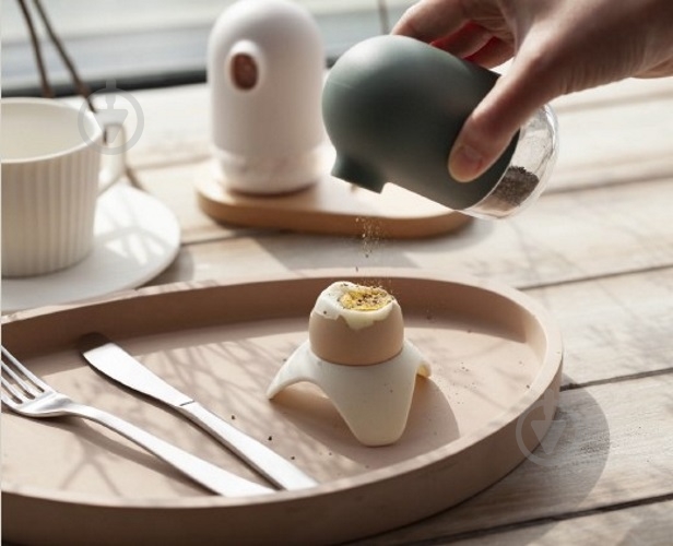 Набор для соли и перца Smart Kitchen by Flamberg Duck green/milk white 14,8х7,3 см - фото 2 Набор для соли и перца Smart Kitchen by Flamberg Duck green/milk white 14,8х7,3 см - фото 2