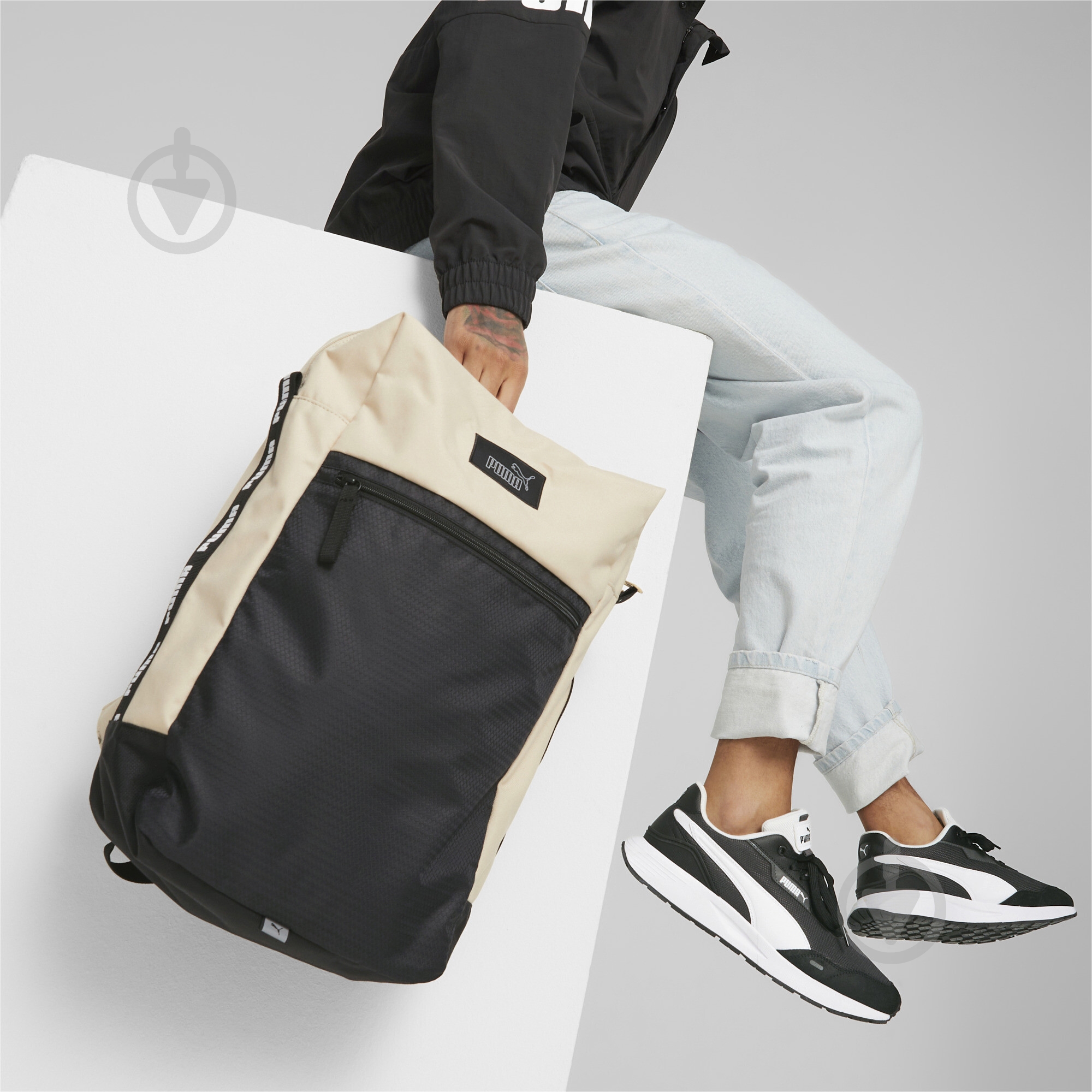 Рюкзак Puma EVOESS BOX BACKPACK EVOESS BOX BACKPACK 07951602 чорний - фото 3 Рюкзак Puma EVOESS BOX BACKPACK EVOESS BOX BACKPACK 07951602 чорний - фото 3