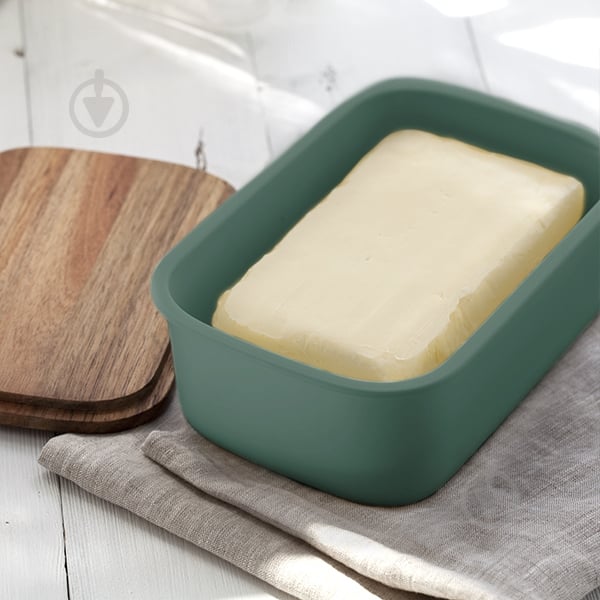 Маслянка з кришкою Smart Kitchen by Flamberg Duck green 16,6х11,7х6,8 см - фото 8