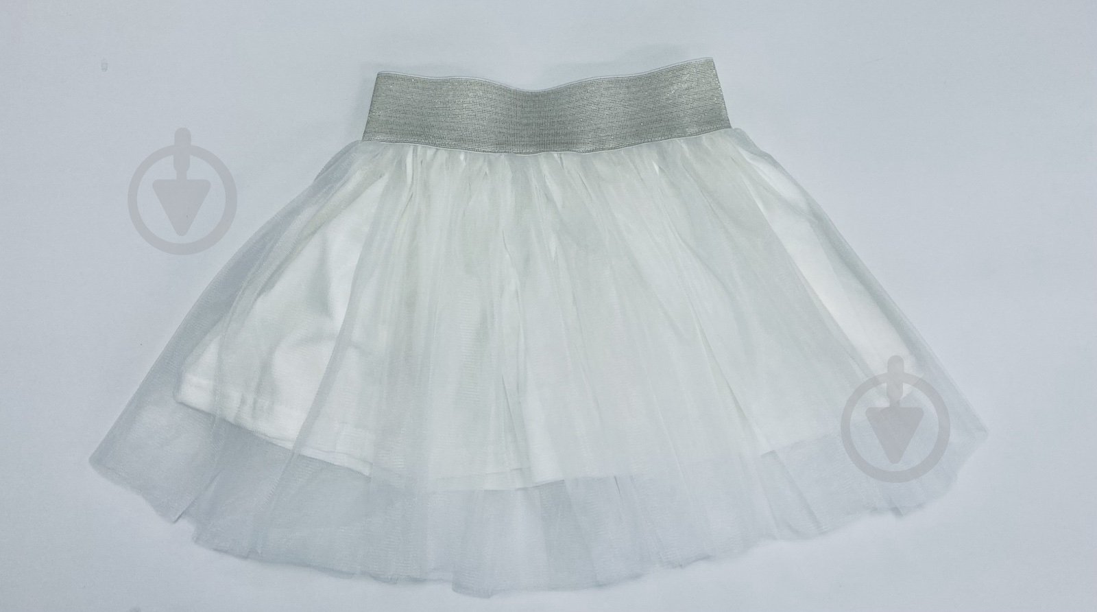 Спідниця для дівчаток Моя планета Спд100 р.134-140 білий - фото 3
