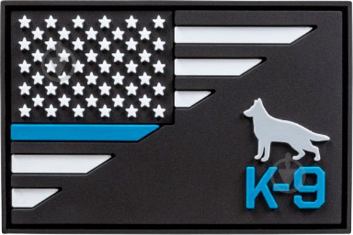 Нашивка 5.11 Tactical K9 Thin Blue Line Patch Multi 81589-999 - фото 1