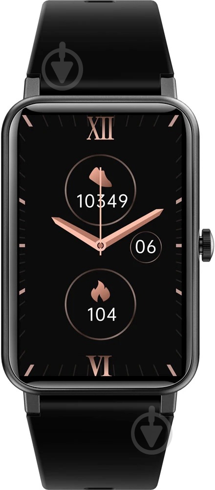 Смарт-часы Globex Smart Watch Fit black - фото 2 Смарт-часы Globex Smart Watch Fit black - фото 2