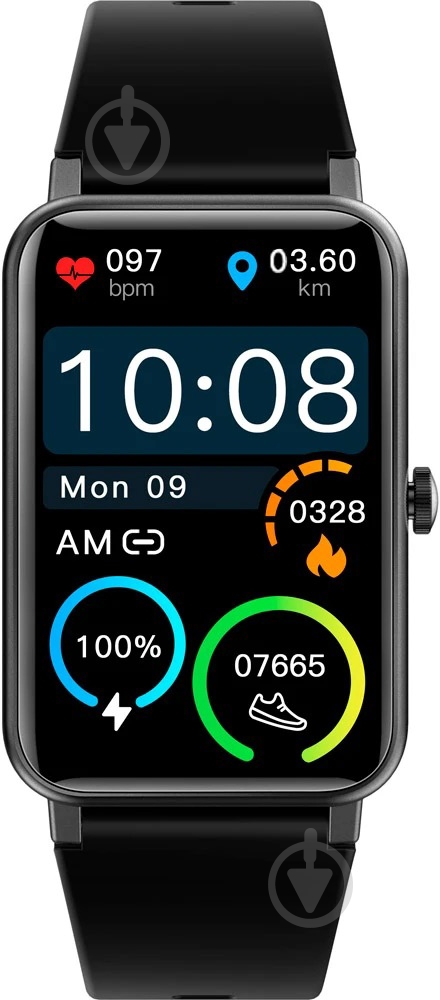 Смарт-часы Globex Smart Watch Fit black - фото 7 Смарт-часы Globex Smart Watch Fit black - фото 7