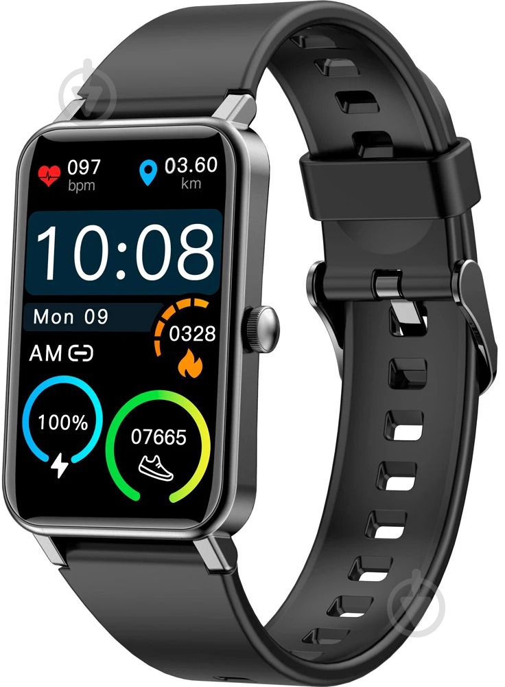 Смарт-часы Globex Smart Watch Fit black - фото 4 Смарт-часы Globex Smart Watch Fit black - фото 4