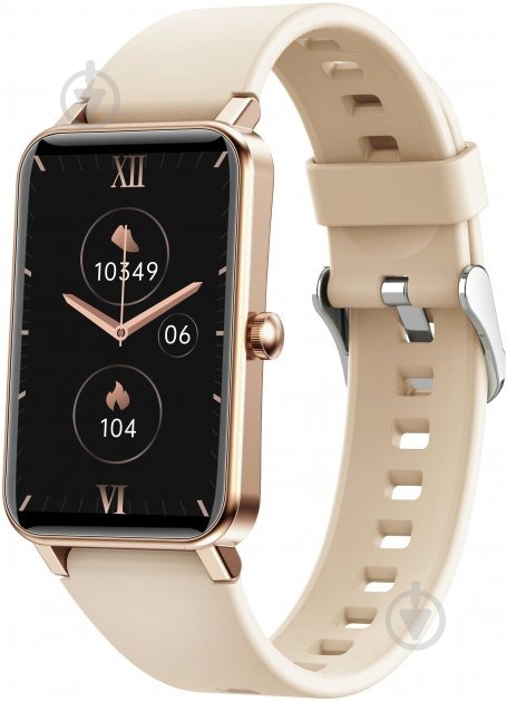 Смарт-часы Globex Smart Watch Fit gold - фото 4