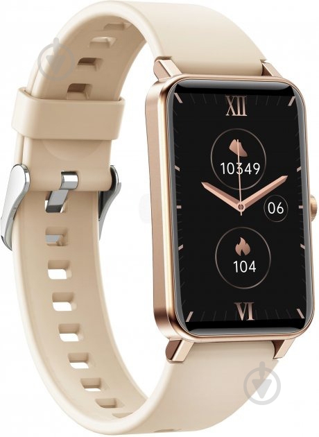 Смарт-часы Globex Smart Watch Fit gold - фото 3