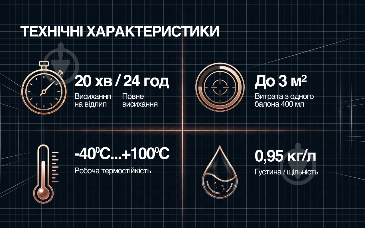 Емаль аерозольна КОРАБЕЛЬНА синій глянець 400 мл - фото 7