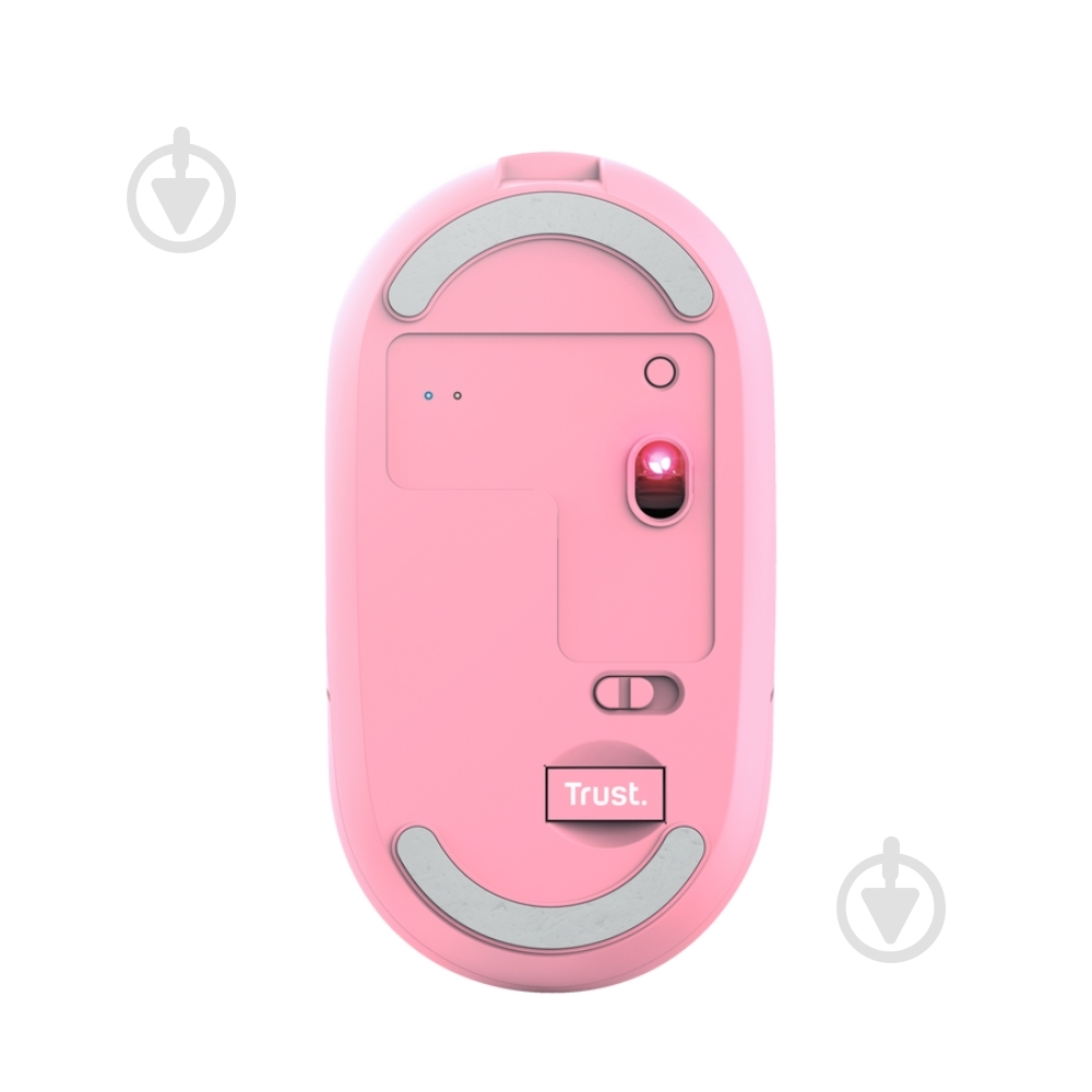 Мышь Trust Puck Wireless/Bluetoot pink (24125) - фото 3