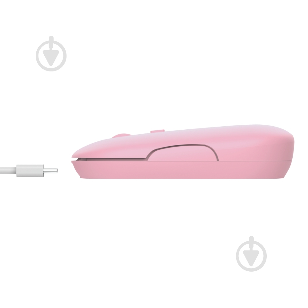 Мышь Trust Puck Wireless/Bluetoot pink (24125) - фото 4