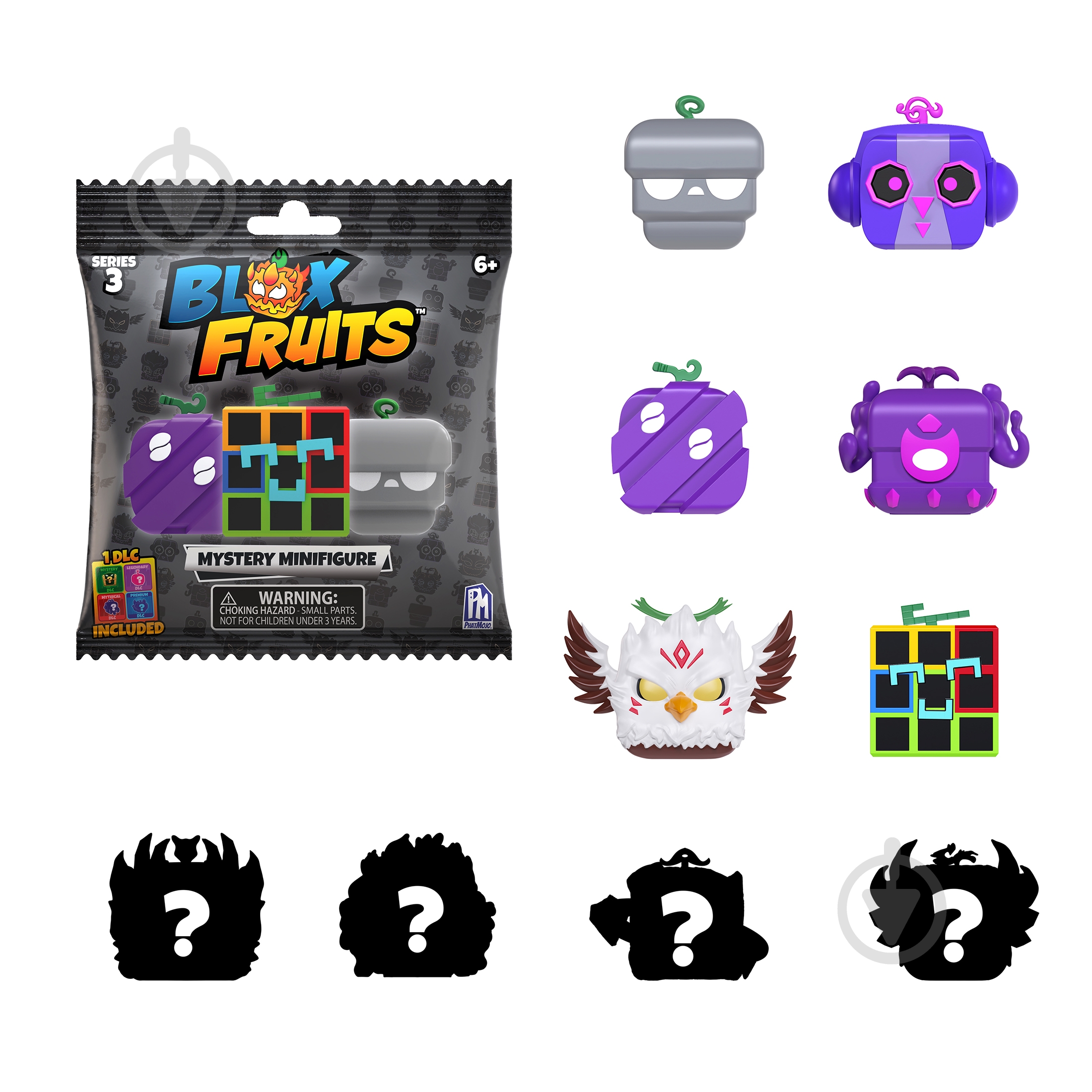 ᐉ Фігурка-сюрприз Blox Fruits PhatMojo Series 3 124880 • Краща