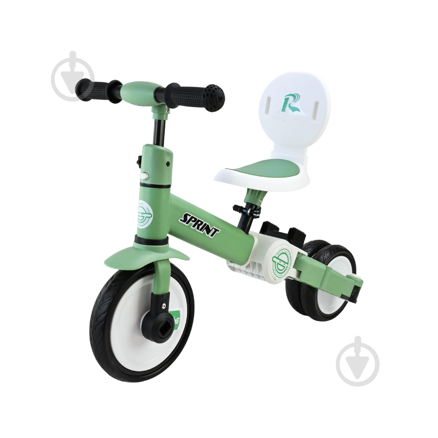 Велосипед детский Sprint зеленый PB112 - фото 6