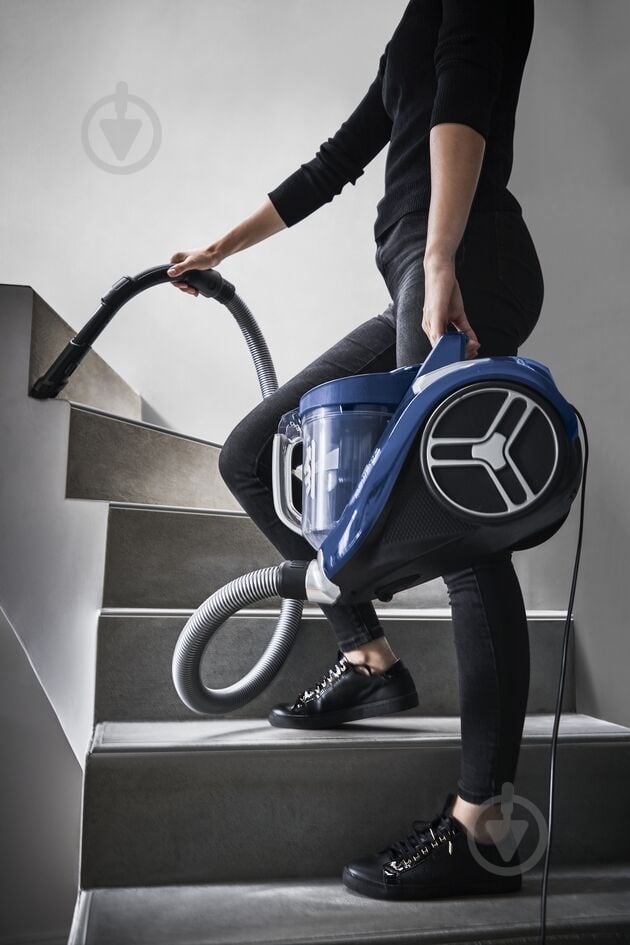 Пылесос Rowenta Compact Power Cyclonic RO4881EA blue - фото 10