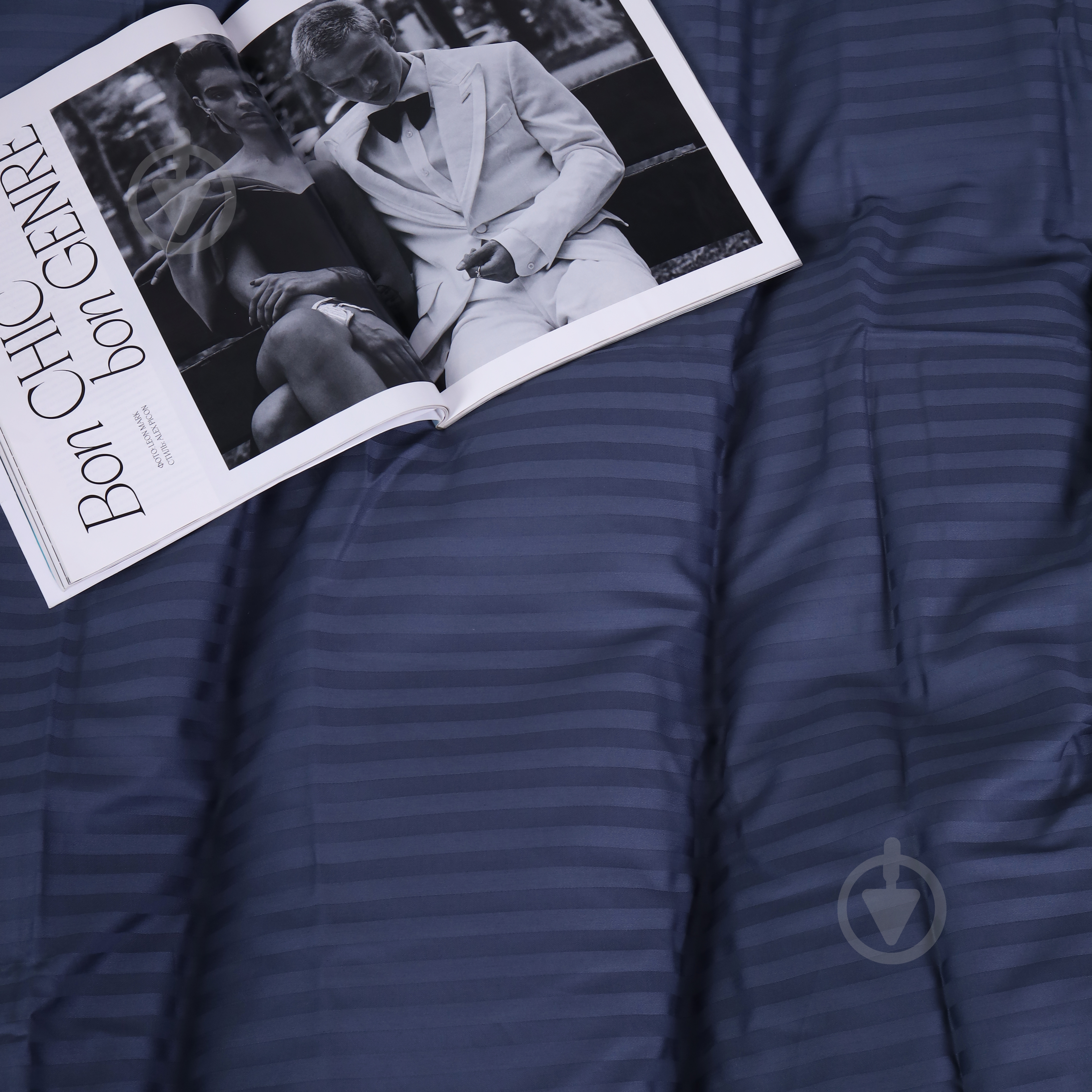 Комплект постельного белья Satin Stripe 30-0012+30-0001 Vevina 2х143х210 см белый/серый MirSon - фото 3 Комплект постельного белья Satin Stripe 30-0012+30-0001 Vevina 2х143х210 см белый/серый MirSon - фото 3