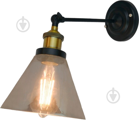 Бра Laguna Lighting 1x60 Вт E27 античная латунь - фото 1
