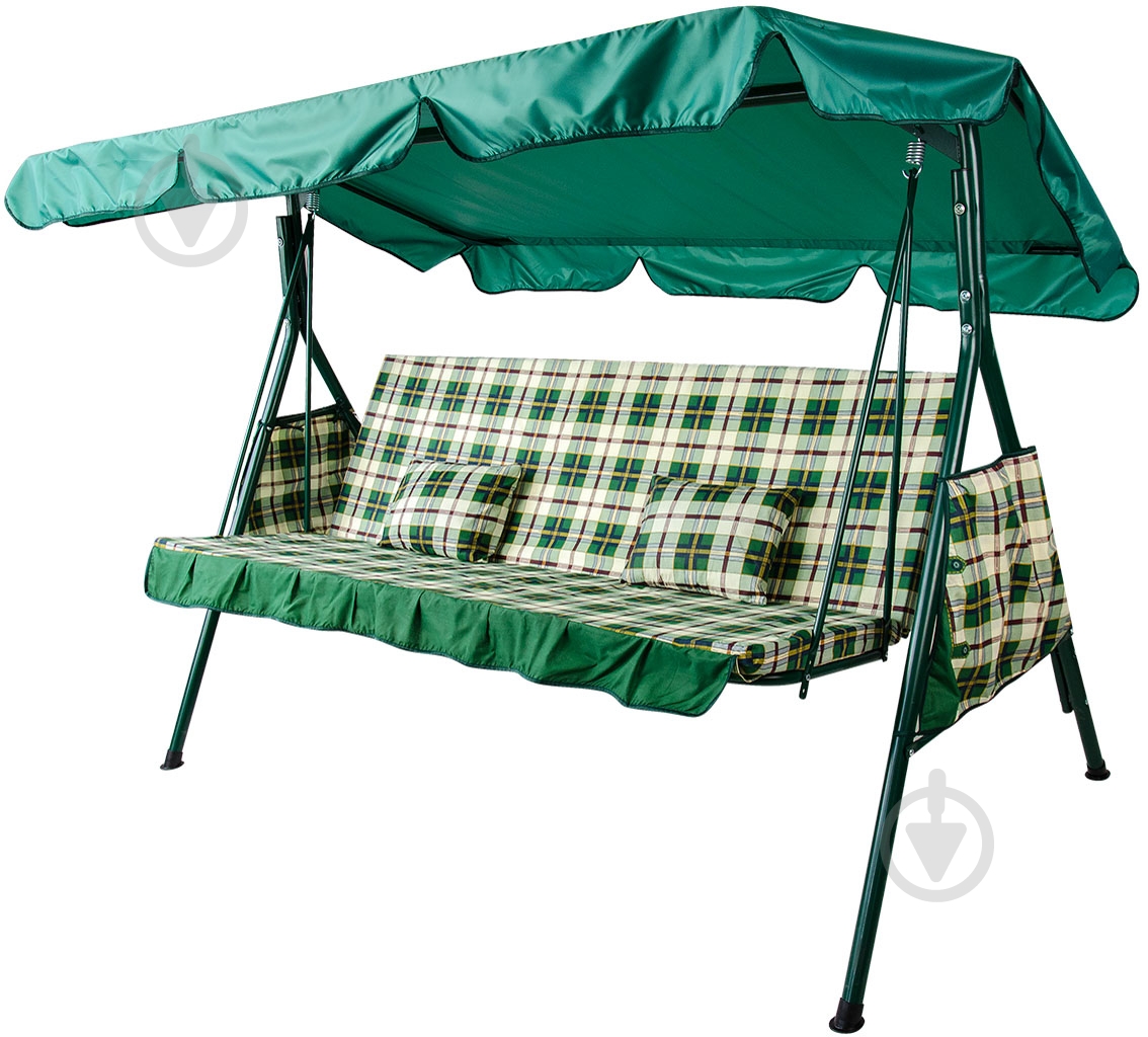 Качели с навесом Vitan Дача Клетка - фото 1