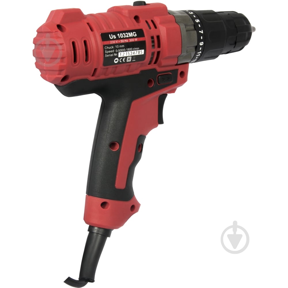 Шуруповерт мережевий Vitals Master Us Dual Speed Pro+ Us 1032MG Dual Speed Pro+ - фото 5 Шуруповерт мережевий Vitals Master Us Dual Speed Pro+ Us 1032MG Dual Speed Pro+ - фото 5