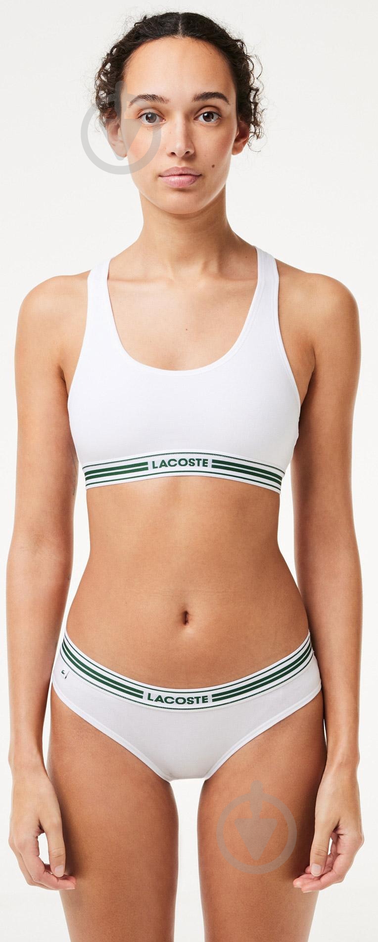 Бра Lacoste IF8167-001 р.XS белый - фото 1
