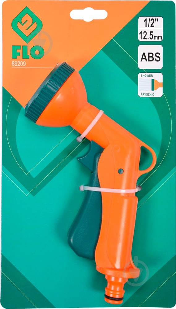 Пистолет-распылитель Flo к шлангу d=1/2" (89209) - фото 2 Пистолет-распылитель Flo к шлангу d=1/2" (89209) - фото 2
