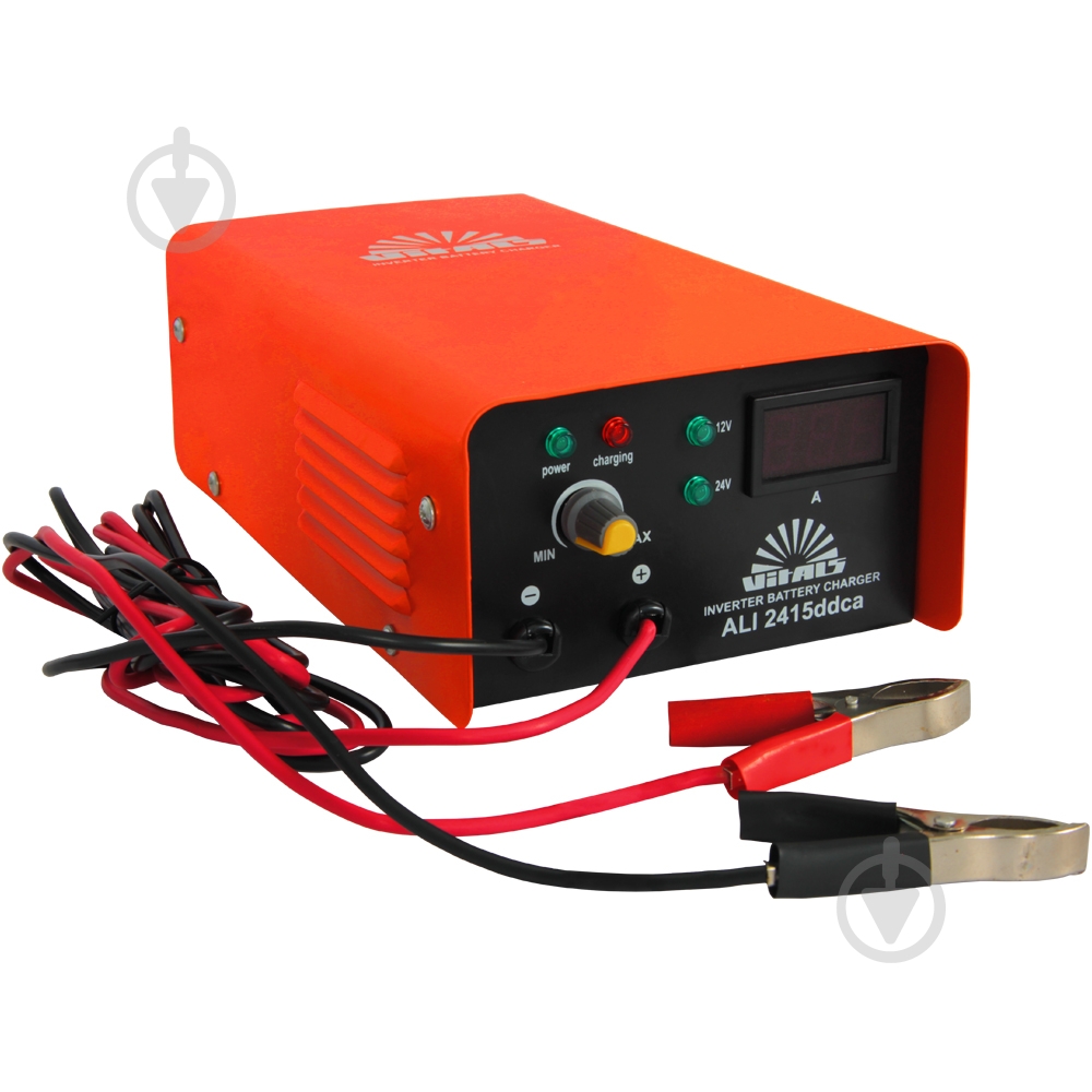 Автомобильное зарядное устройство инверторное Vitals 3 А 250 А/год (2415ddca) - фото 3