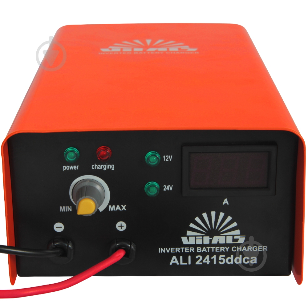 Автомобильное зарядное устройство инверторное Vitals 3 А 250 А/год (2415ddca) - фото 5