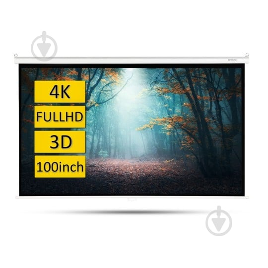 Екран проекційний Overmax Semi Automatic Screen 100 - фото 1