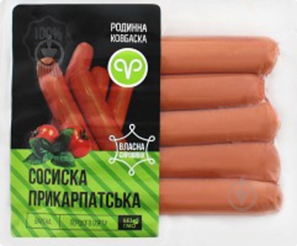 Сосиски Прикарпатская ТМ Родинна Ковбаска - фото 1