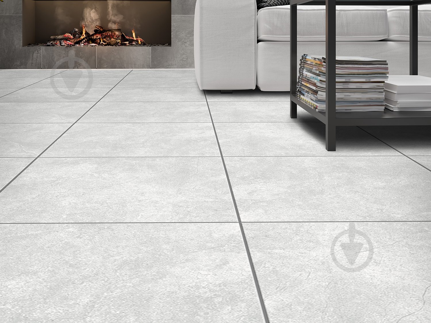 Плитка Cersanit Nolan Light grey matt G1 42х42 см - фото 7