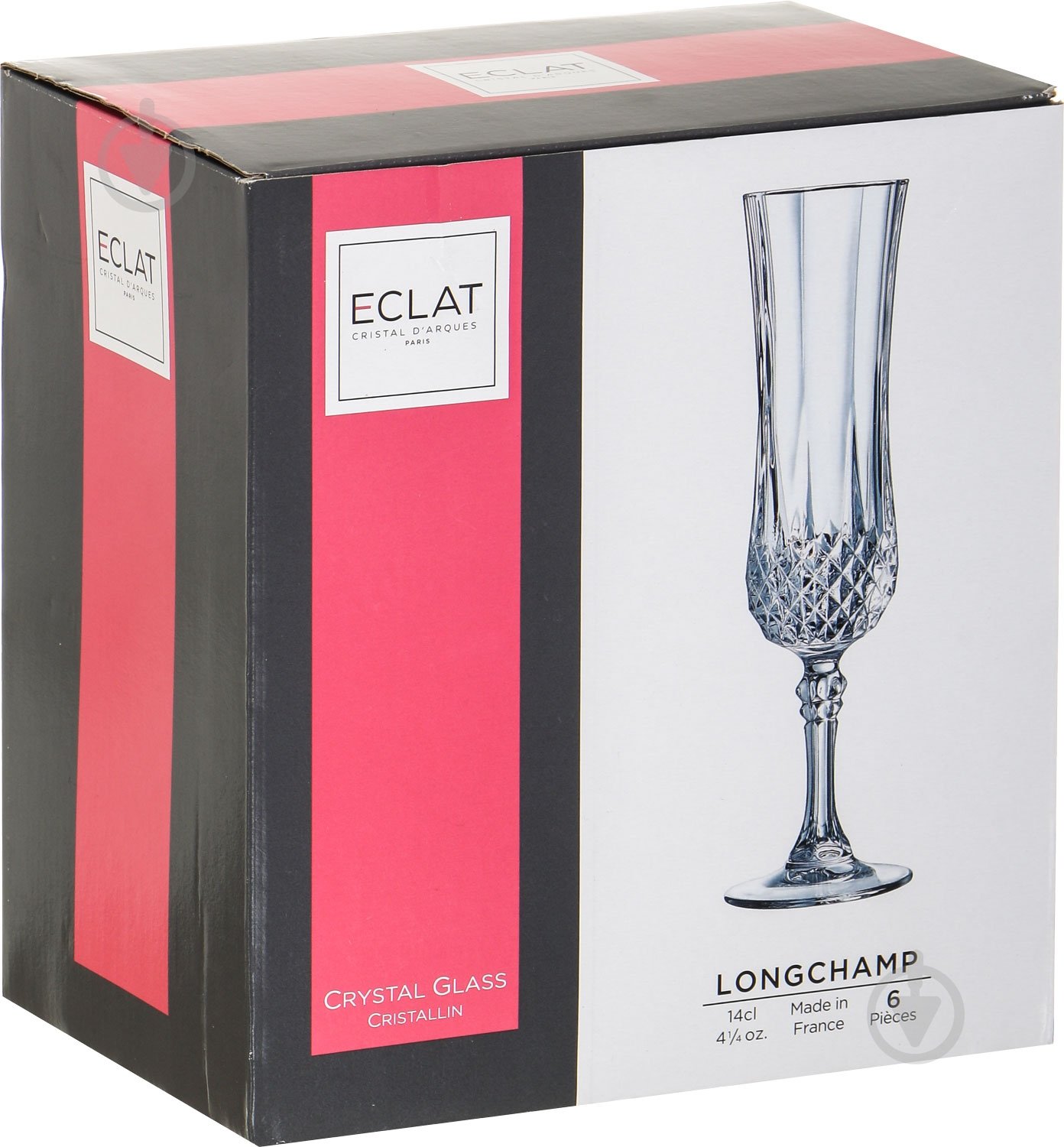 Набір бокалів для шампанського Eclat Longchamp L7553 140 мл 6 шт. - фото 2 Набір бокалів для шампанського Eclat Longchamp L7553 140 мл 6 шт. - фото 2