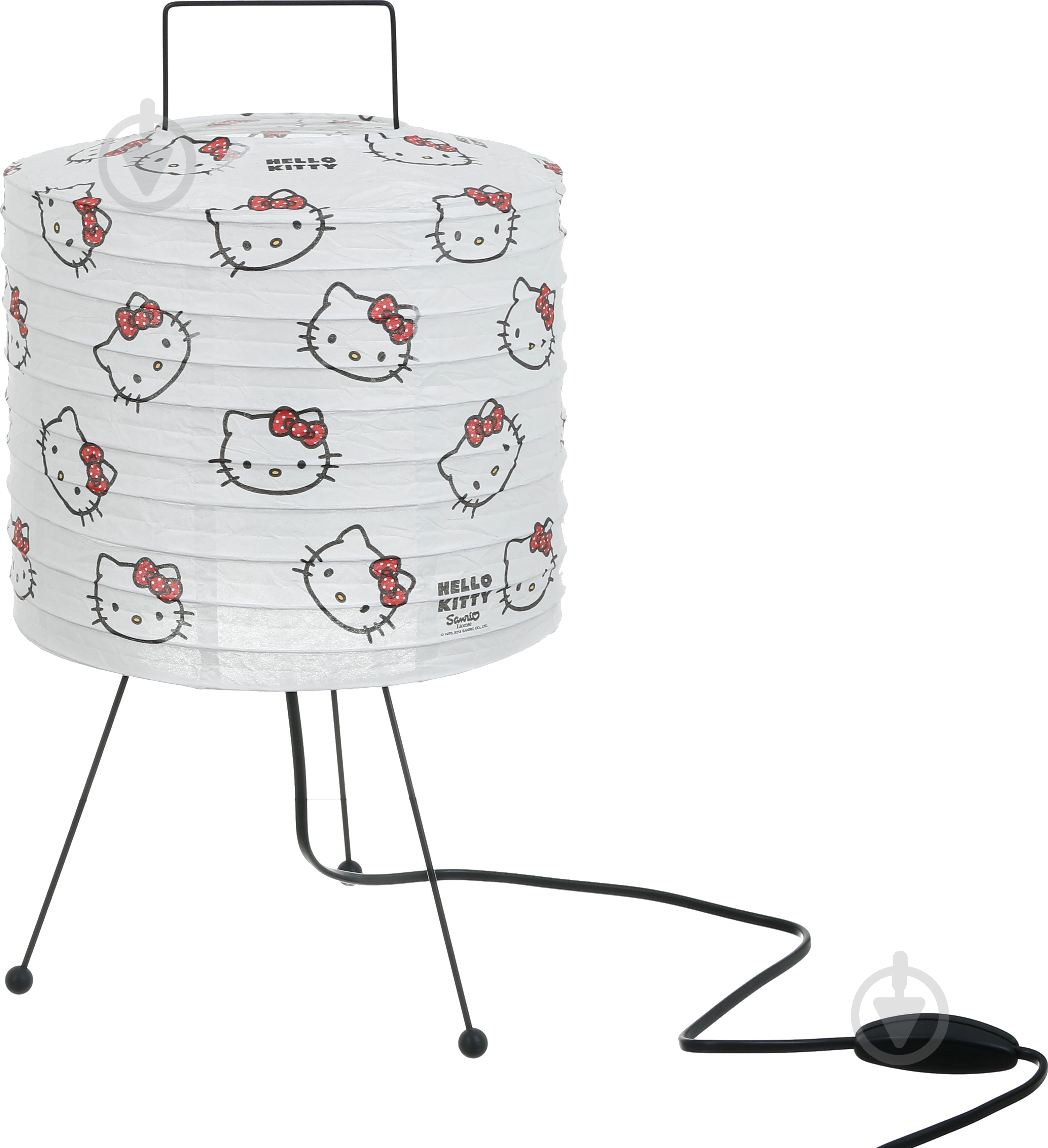 Настольная лампа Corep Hello Kitty 1x60 Вт E14 белый с принтом - фото 1 Настольная лампа Corep Hello Kitty 1x60 Вт E14 белый с принтом - фото 1