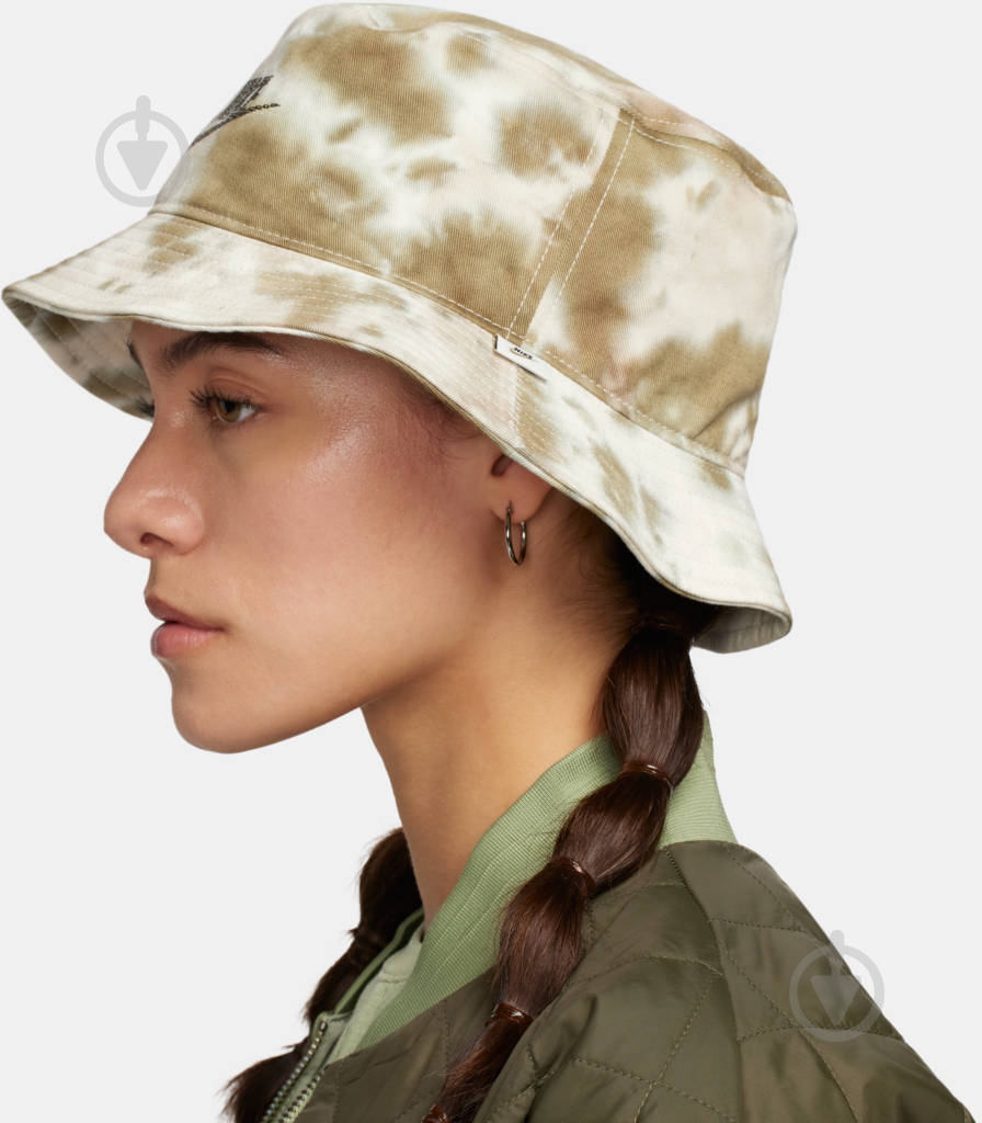 Шляпа Nike U NK APEX BUCKET SQ SPLSH L FN4202-325 S хаки - фото 3 Шляпа Nike U NK APEX BUCKET SQ SPLSH L FN4202-325 S хаки - фото 3