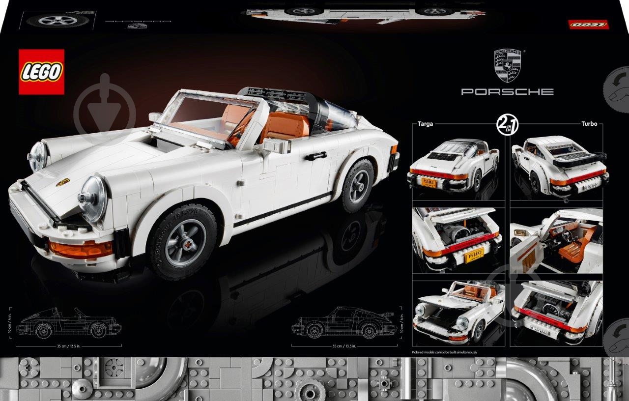 Конструктор LEGO Icons Porsche 911 10295 - фото 3