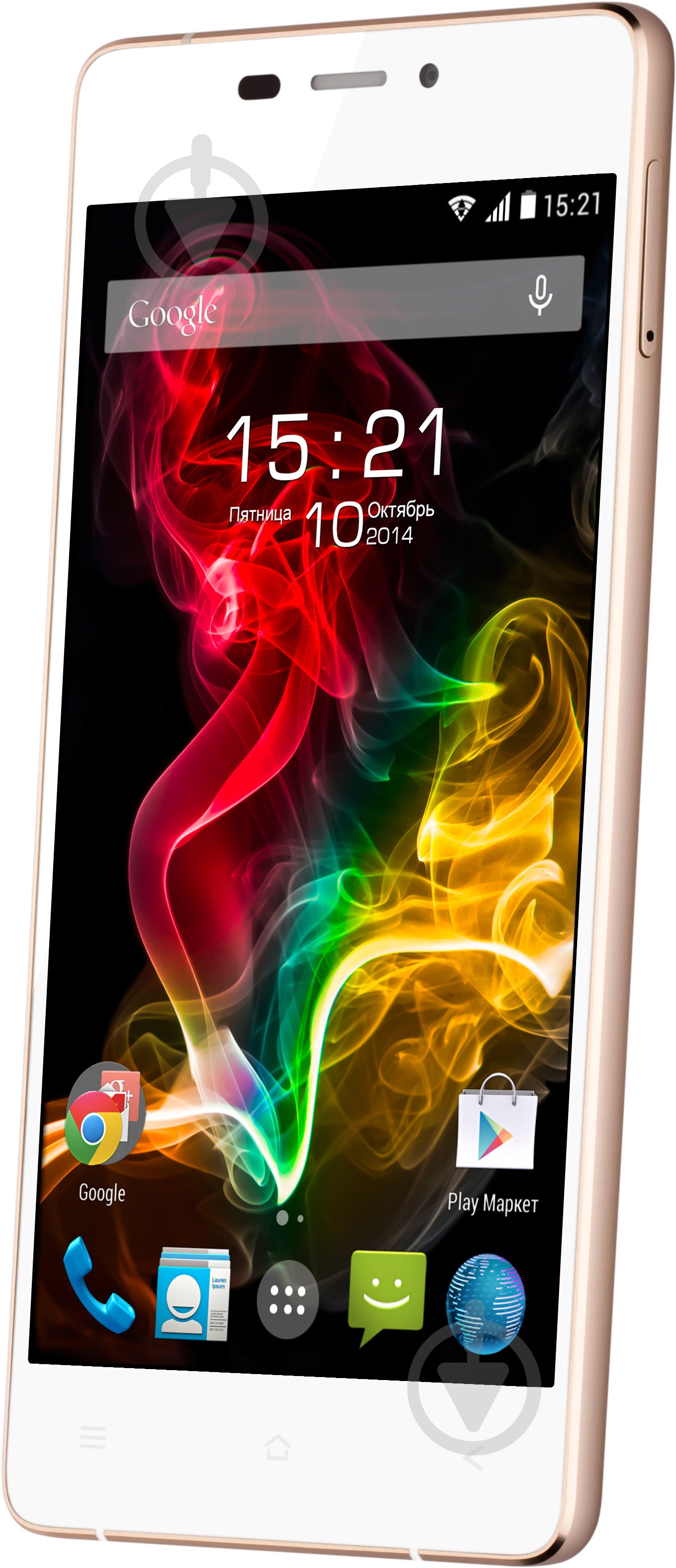 Смартфон Fly IQ4516 Tornado Slim 1/16GB white (4610015092448) - фото 2