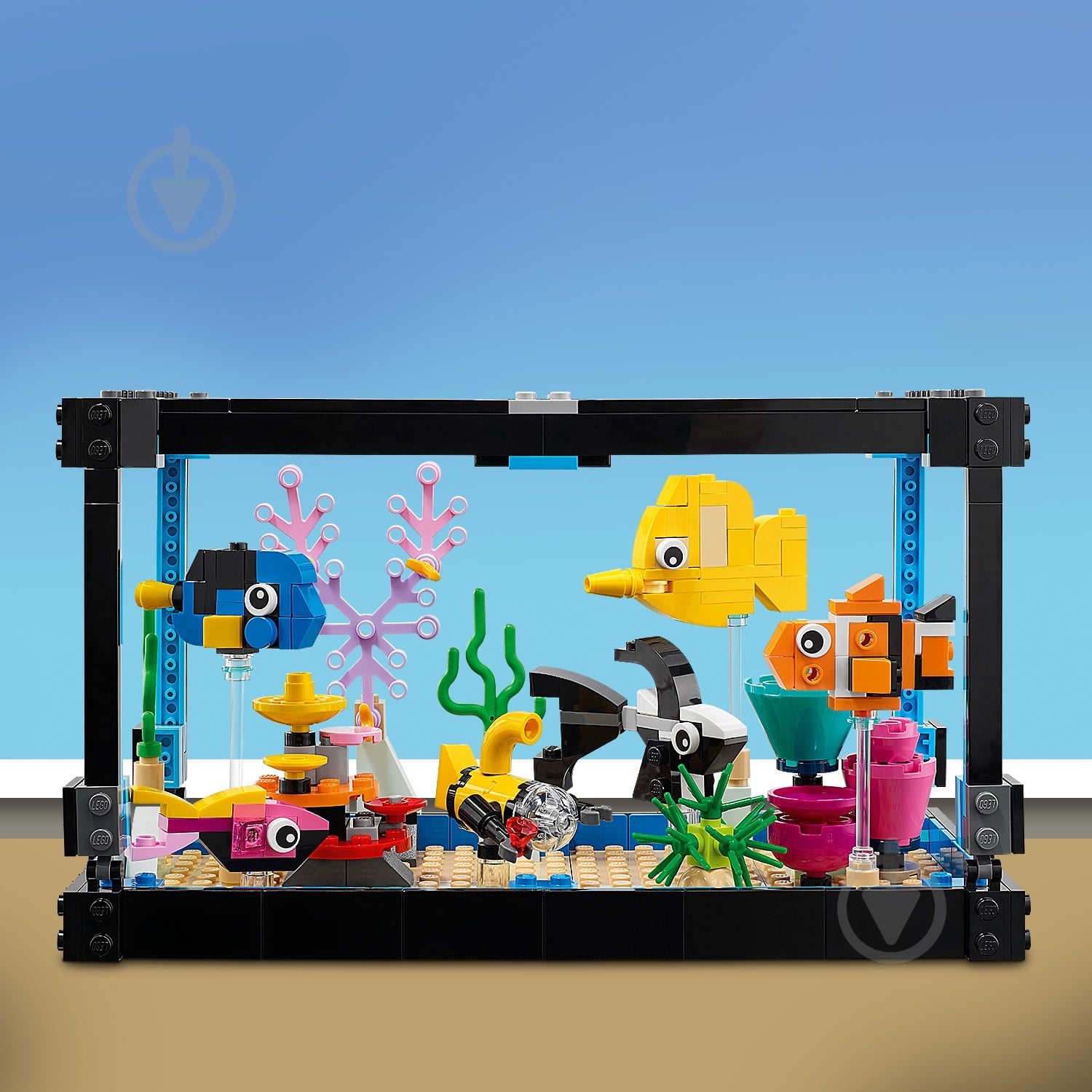 Конструктор LEGO Creator Аквариум 3 в 1 31122 - фото 4