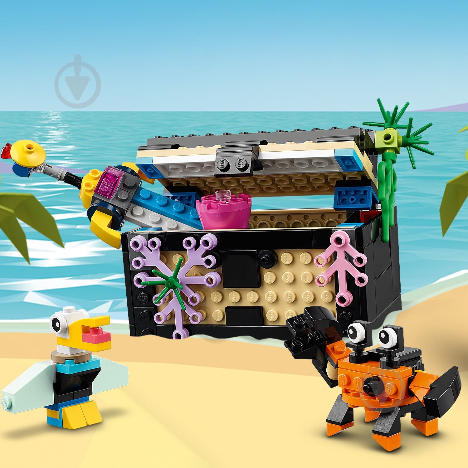 Конструктор LEGO Creator Аквариум 3 в 1 31122 - фото 6