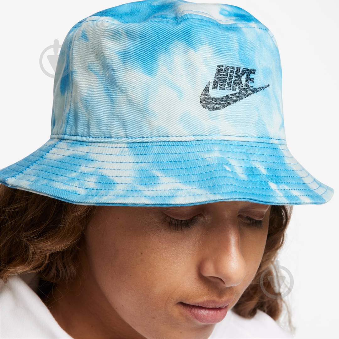 Шляпа Nike U NK APEX BUCKET SQ SPLSH L FN4202-406 L голубой - фото 4